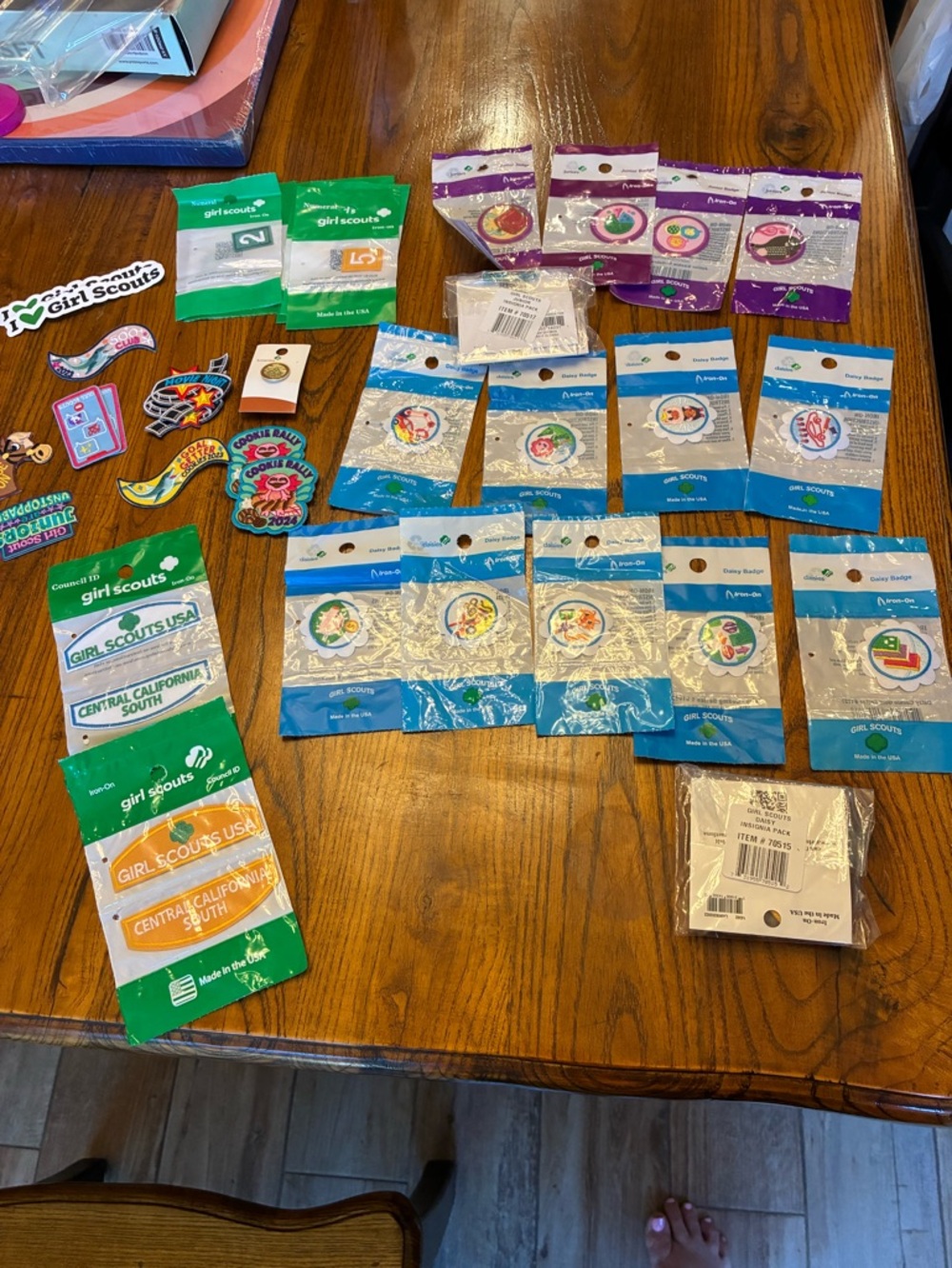 Girl Scouts Patches Badges Grab Bag Lot & Daisy & Junior